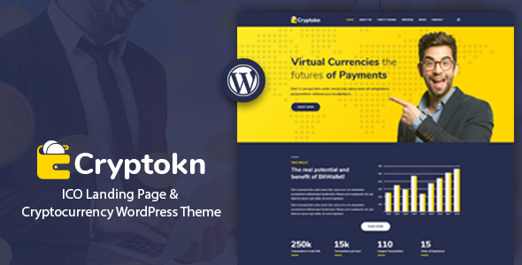 Cryptokn Preview Wordpress Theme - Rating, Reviews, Preview, Demo & Download