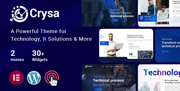 Crysa Preview Wordpress Theme - Rating, Reviews, Preview, Demo & Download