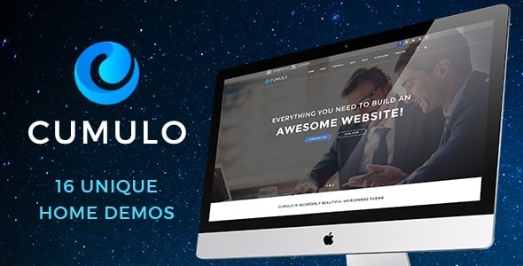 Cumulo Preview Wordpress Theme - Rating, Reviews, Preview, Demo & Download