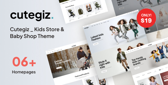 Cutegiz Preview Wordpress Theme - Rating, Reviews, Preview, Demo & Download