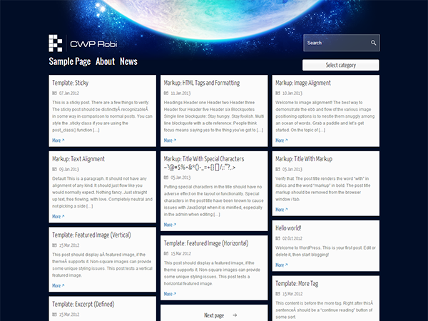 CWP Robi Preview Wordpress Theme - Rating, Reviews, Preview, Demo & Download