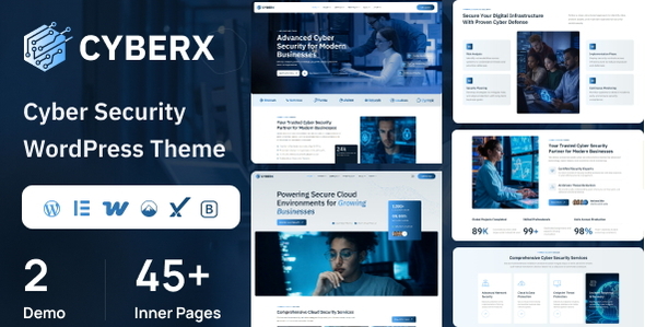 Cyberx Preview Wordpress Theme - Rating, Reviews, Preview, Demo & Download