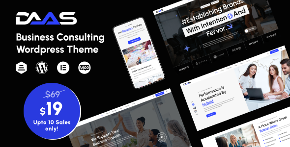 DaaS Preview Wordpress Theme - Rating, Reviews, Preview, Demo & Download