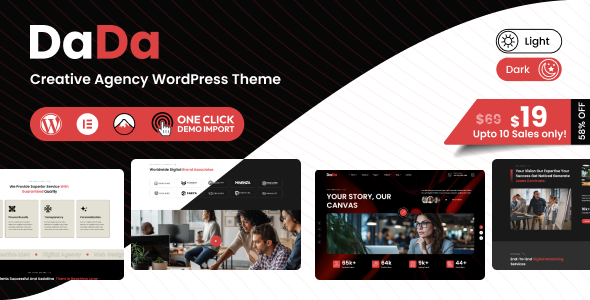 DaDa Preview Wordpress Theme - Rating, Reviews, Preview, Demo & Download