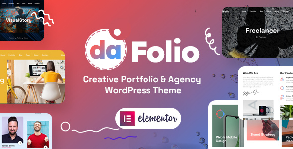 Dafolio Preview Wordpress Theme - Rating, Reviews, Preview, Demo & Download