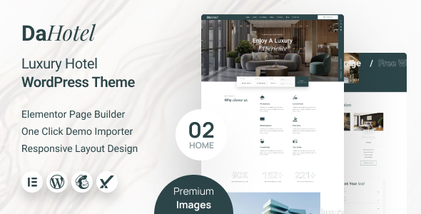 Dahotel Preview Wordpress Theme - Rating, Reviews, Preview, Demo & Download