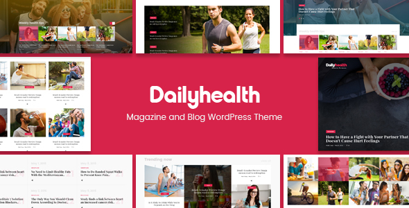 DailyHealth Preview Wordpress Theme - Rating, Reviews, Preview, Demo & Download