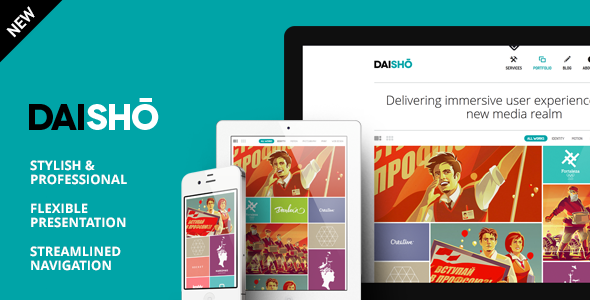 Daisho Preview Wordpress Theme - Rating, Reviews, Preview, Demo & Download