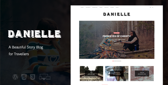 Danielle Preview Wordpress Theme - Rating, Reviews, Preview, Demo & Download
