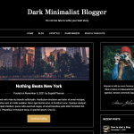 Dark Minimalistblogger