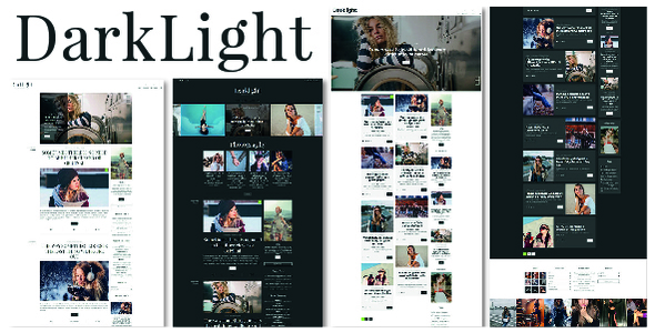 Darklight Preview Wordpress Theme - Rating, Reviews, Preview, Demo & Download