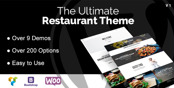 DB Restaurant Preview Wordpress Theme - Rating, Reviews, Preview, Demo & Download