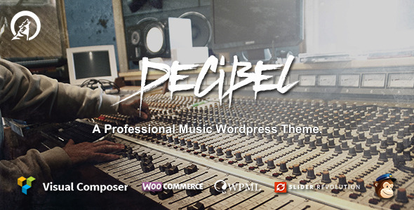Decibel Preview Wordpress Theme - Rating, Reviews, Preview, Demo & Download