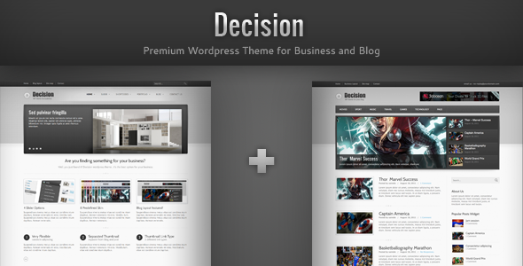 Decision Preview Wordpress Theme - Rating, Reviews, Preview, Demo & Download