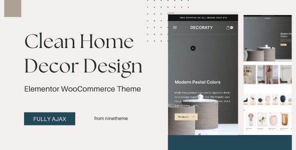 Decoraty Preview Wordpress Theme - Rating, Reviews, Preview, Demo & Download