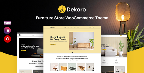 Dekoro Preview Wordpress Theme - Rating, Reviews, Preview, Demo & Download