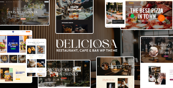 Deliciosa Preview Wordpress Theme - Rating, Reviews, Preview, Demo & Download