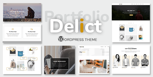 Delict Preview Wordpress Theme - Rating, Reviews, Preview, Demo & Download