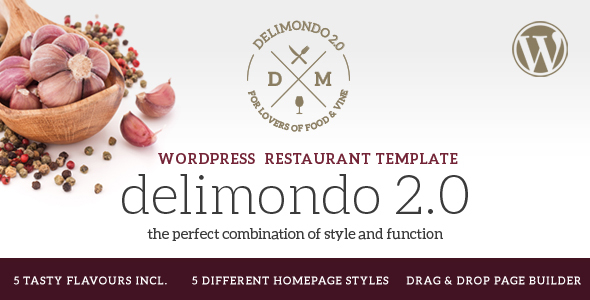 Delimondo 2 Preview Wordpress Theme - Rating, Reviews, Preview, Demo & Download