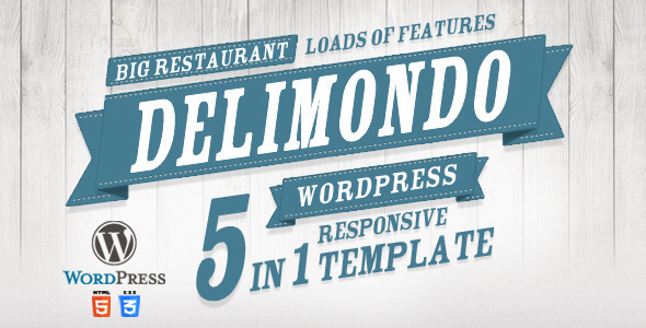 Delimondo Responsive Preview Wordpress Theme - Rating, Reviews, Preview, Demo & Download