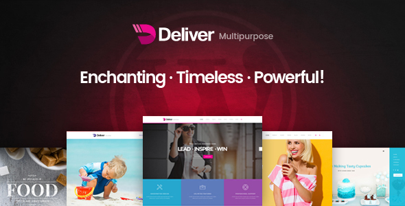 Deliver Preview Wordpress Theme - Rating, Reviews, Preview, Demo & Download