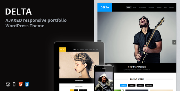 DELTA Preview Wordpress Theme - Rating, Reviews, Preview, Demo & Download