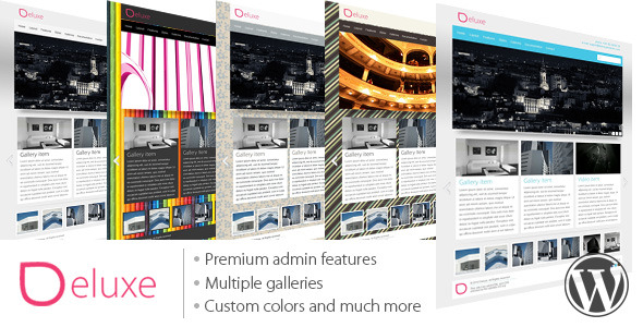 Deluxe Preview Wordpress Theme - Rating, Reviews, Preview, Demo & Download