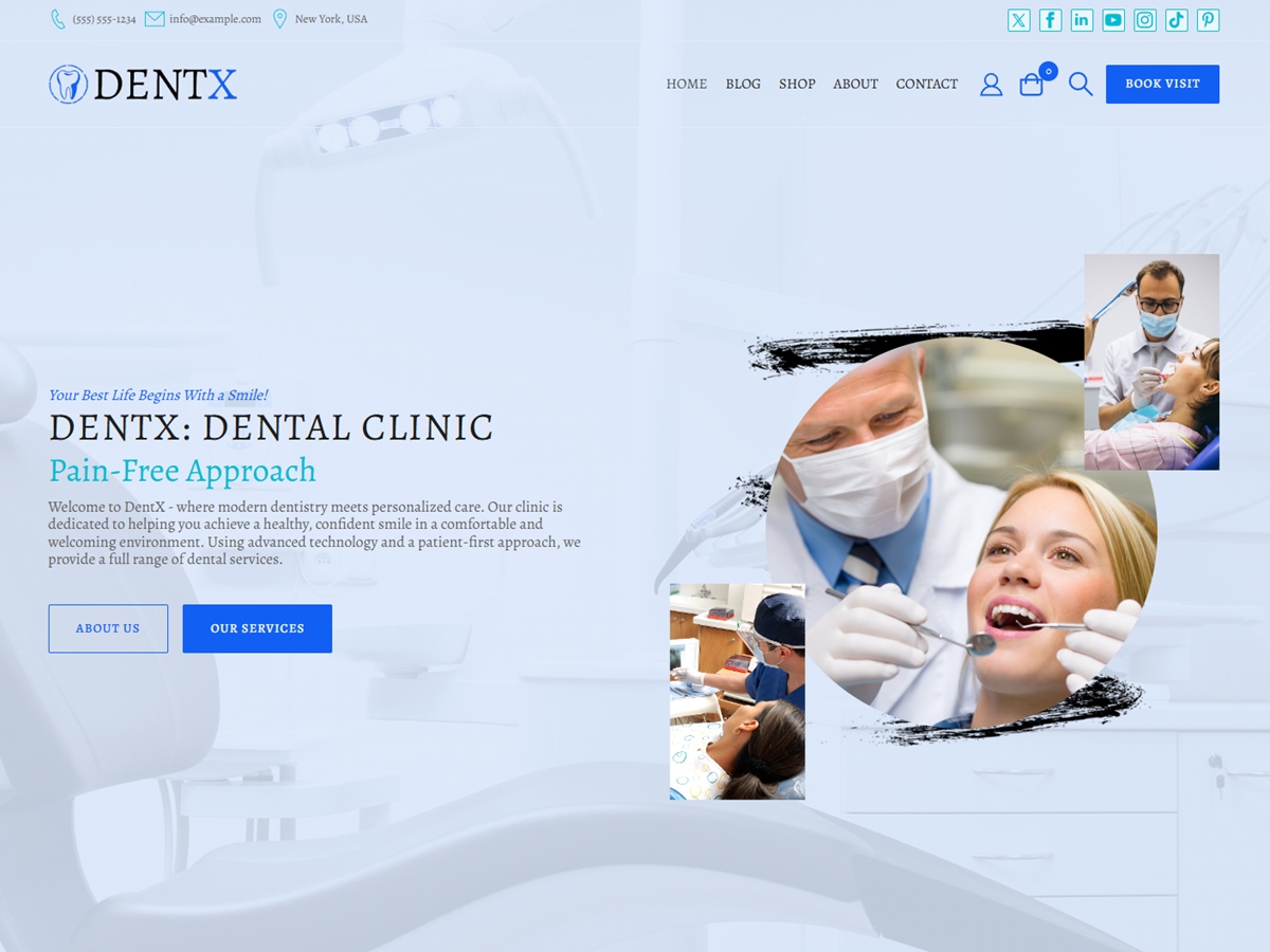 Dental And Preview Wordpress Theme - Rating, Reviews, Preview, Demo & Download