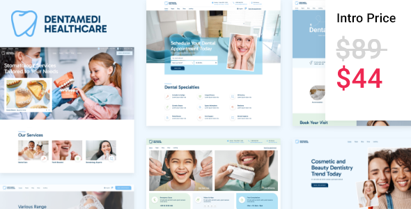 DentaMedi Preview Wordpress Theme - Rating, Reviews, Preview, Demo & Download