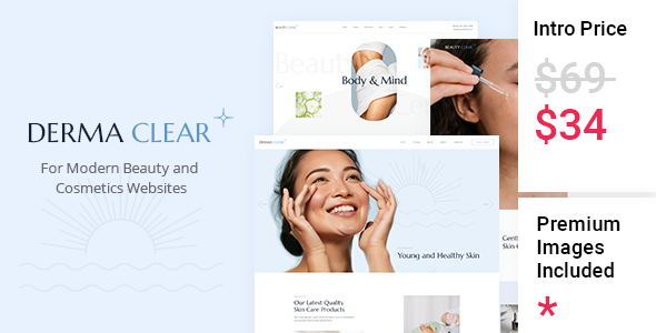 Derma Clear Preview Wordpress Theme - Rating, Reviews, Preview, Demo & Download