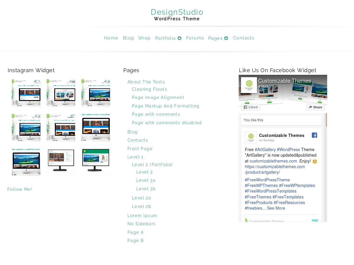 DesignStudio Preview Wordpress Theme - Rating, Reviews, Preview, Demo & Download