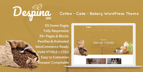 Despina Preview Wordpress Theme - Rating, Reviews, Preview, Demo & Download