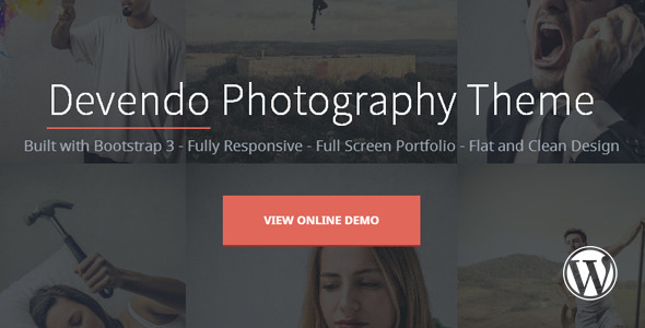 Devendo Photography Preview Wordpress Theme - Rating, Reviews, Preview, Demo & Download