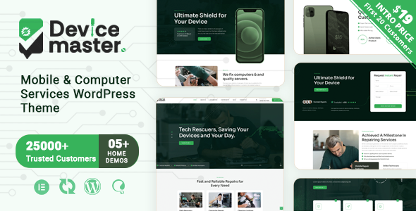 Devicemaster Preview Wordpress Theme - Rating, Reviews, Preview, Demo & Download