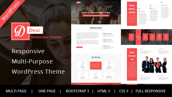 Dexi Preview Wordpress Theme - Rating, Reviews, Preview, Demo & Download