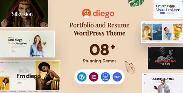 Diego Preview Wordpress Theme - Rating, Reviews, Preview, Demo & Download