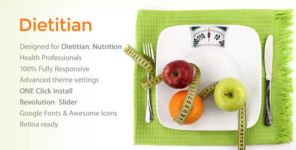 Dietitian Preview Wordpress Theme - Rating, Reviews, Preview, Demo & Download