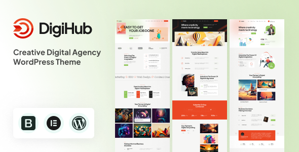 Digihub Preview Wordpress Theme - Rating, Reviews, Preview, Demo & Download
