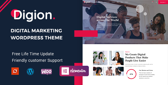 Digion Preview Wordpress Theme - Rating, Reviews, Preview, Demo & Download