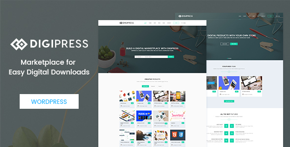 Digipress Preview Wordpress Theme - Rating, Reviews, Preview, Demo & Download