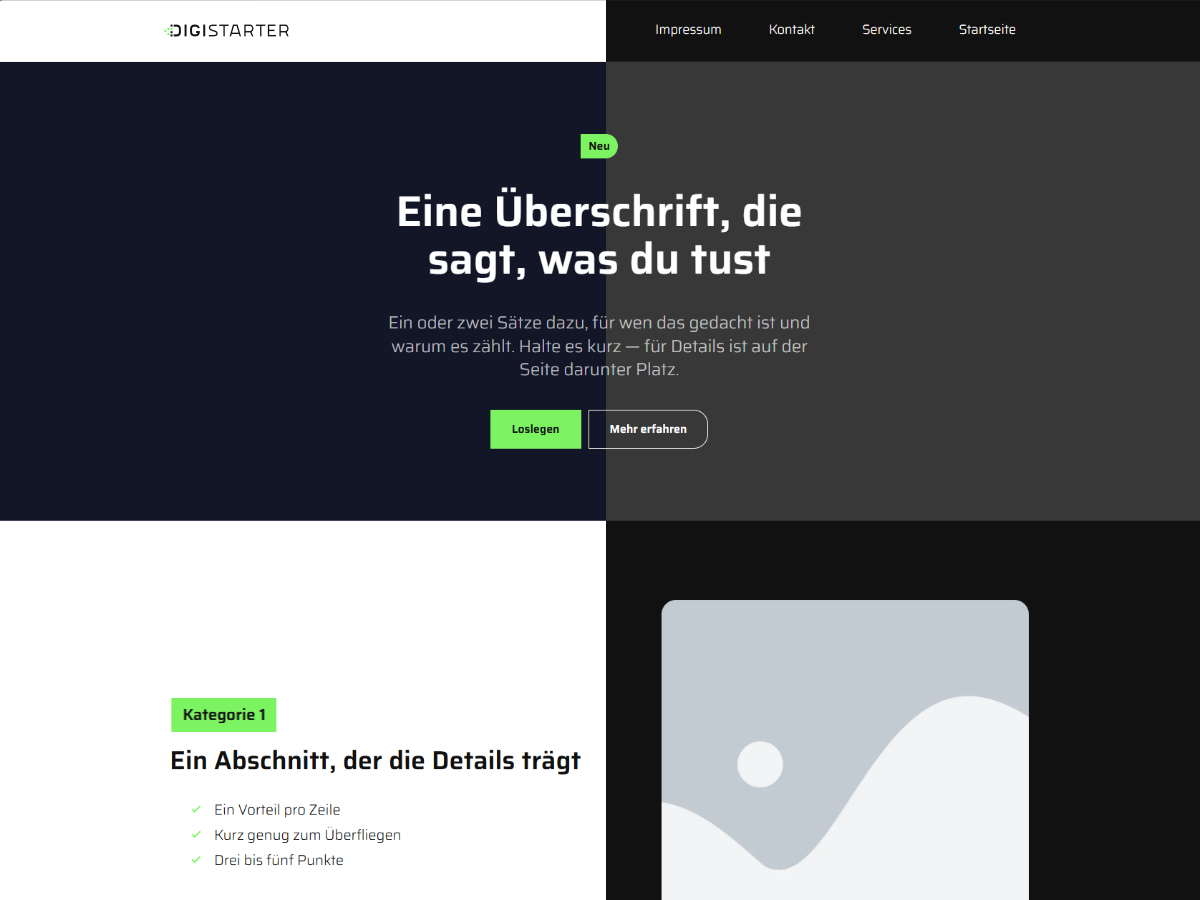 DIGISTARTER Preview Wordpress Theme - Rating, Reviews, Preview, Demo & Download