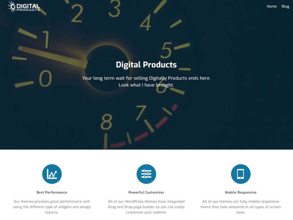 Digital Products Preview Wordpress Theme - Rating, Reviews, Preview, Demo & Download