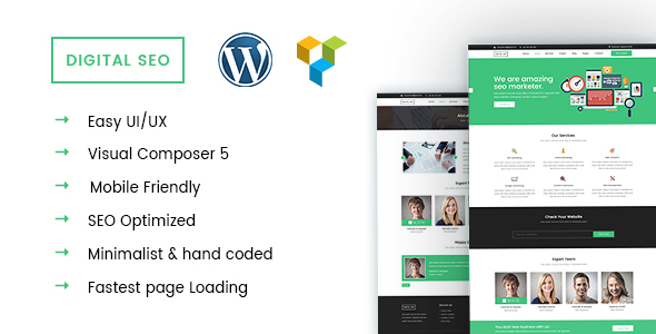 DigitalSEO Preview Wordpress Theme - Rating, Reviews, Preview, Demo & Download