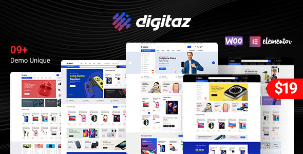 Digitaz Preview Wordpress Theme - Rating, Reviews, Preview, Demo & Download