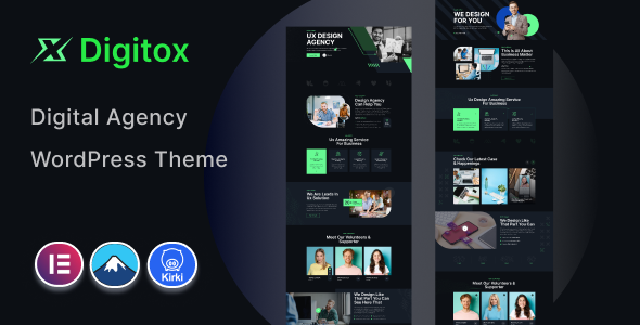 Digitox Preview Wordpress Theme - Rating, Reviews, Preview, Demo & Download