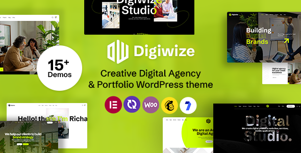 Digiwize Preview Wordpress Theme - Rating, Reviews, Preview, Demo & Download