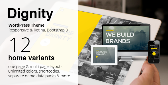 DIGNITY Preview Wordpress Theme - Rating, Reviews, Preview, Demo & Download