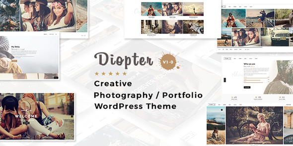 Diopter Preview Wordpress Theme - Rating, Reviews, Preview, Demo & Download