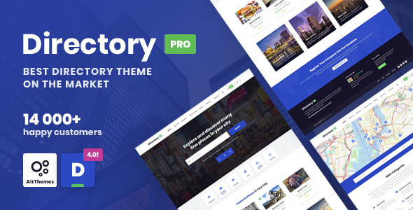 DirectoryPRO Preview Wordpress Theme - Rating, Reviews, Preview, Demo & Download