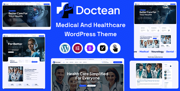 Doctean Preview Wordpress Theme - Rating, Reviews, Preview, Demo & Download